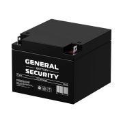 Аккумулятор 12В 26А.ч General Security GSL26-12