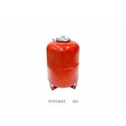 Бак расширительный вертикальный RV 50л (с мал. ножками) (60шт/пал) красн. VALFEX VF.RV.0050