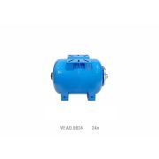 Гидроаккумулятор горизонтальный AO 24л (36шт/пал) син. VALFEX VF.AO.0024