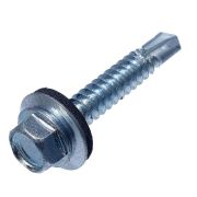 Саморез кровельный 5.5х38 цинк (уп.50шт) коробка СТРОЙМЕТИЗ 2070294