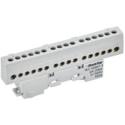 Шина L «фаза» изол. на универс. держ. 6х9-16-Ср TEKFOR IEK TF-NN10-16-KL-K03