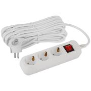 Удлинитель 3х10м с заземл. с выкл. ПВС 3х1 UDL-16-3100-ES Greenline Эра Б0065040