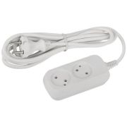 Удлинитель 2х3м без заземл. ПВС 2х0.75 UDL-10-230 Greenline Эра Б0065067