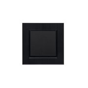 Выключатель 1-клав. Karea LINE STAR чер. Makel 86054001