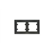 Рамка 2-м Karea RIZZ STAR чер. Makel 88054702