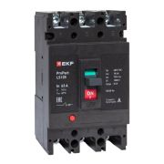 Выключатель автоматический 3п 63А 18кА LS125 ProPact EKF mccb-125-18-3-63-ls