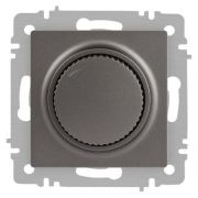 Светорегулятор поворотный СП Accent 6-401-09 600Вт 230В IP20 титан Intro Б0063685