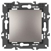 Выключатель Elegance 14-1101-16 250В 10АХ титан Эра Б0065782