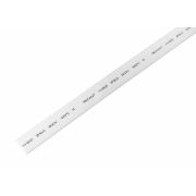 Трубка термоусаживаемая ТУТ нг 12,0/6,0мм, белая, 1м REXANT