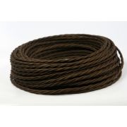 Провод ретро витой ТВ+КОМП шоколад