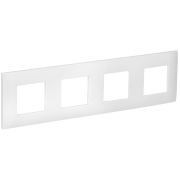IEK SKANDY Арктический белый Рамка 4-ая SK-F04W.