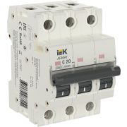 IEK ARMAT Автоматический выключатель M06N 3P C 20А.