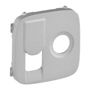 Legrand Valena ALLURE Алюм Накладка розетки TV-RJ45