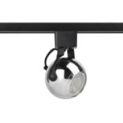 TR35-GU10CH Трековый светильник однофазный под лампу MR16 хром ЭРА