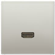 JUNG LS 990 Edelstahl Аудио Разъем (RCA) / Stereo Jack (TRS 3.5 mm) HDMI