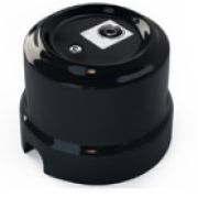 Розетка TV черный Lindas 32515