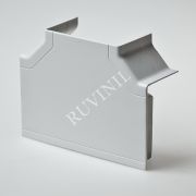 ТРН-100*60 Тройник накладной 90 град. для РКК-100х60 и 100х40 белый Рувинил