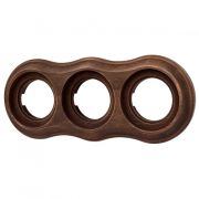 BIRONI Пиластро Бук Винтаж Рамка 3-ая (накладной монтаж) BF9-630-18