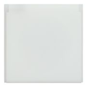 Лицевая панель для розетки 2к+з с крышкой белый матовый 35634 MW