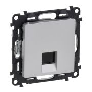 Legrand Valena LIFE DIY Алюм Розетка комп(RJ45) 1-ая 5 кат UTP