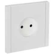 IEK FORTE&PIANO Белый Розетка б/з со шт винтовое крепление 10А FP217.