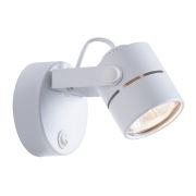 Arte Lamp A1311AP-1WH MIZAR Спот настенный с выключателем