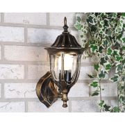 Светильник уличный настенный GL 1002U черное золото