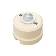 Датчик движения HB-PIR-40 ИК в корпусе слоновая кость