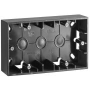 Simon 15 Графит Коробка 2-ая для наружного монтажа