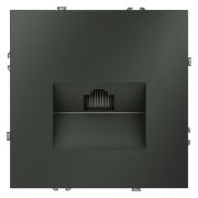 Розетка компьютерная встраиваемая VOLTUM S70 RJ45 кат.6, (титан)