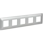 IEK SKANDY Серебряный Рамка 5-ая SK-F05S.