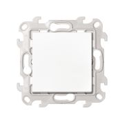 Simon 24 Белый Одноклавишный переключатель