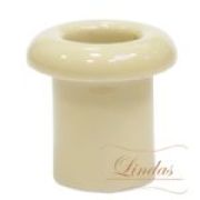 Lindas Втулка межстеновая керамическая слоновая кость 13009