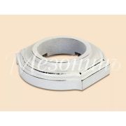 Рамка 1-местная дерево «Элегант», белый прованс