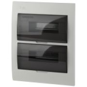 Корпус пластиковый встраиваемый ЭРА SIMPLE ЩРВ-П-24 IP41 прозрачная крышка белый