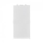 Заглушка 1-модульная, серия Zenit, альпийский белый