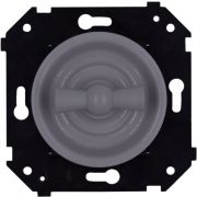 BIRONI Шедель Пластик Титан Выключатель 1-кл проходной (скрытый монтаж)