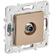 IEK SKANDY Песочный Розетка TV проходная SK-A17Sa.