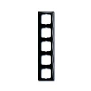 ABB Basic 55 Рамка 5-ая шато черный 1725-0-1510