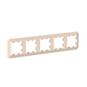 Systeme Electric AtlasDesign Antique Песочный Рамка 5-ая, универсальная