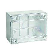 Коробка распределительная с гладкими стенками и прозрачной крышкой, IP56, 150х110х70мм ДКС 54020