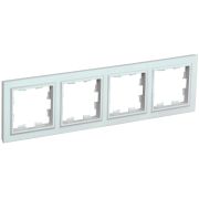 IEK BRITE BASE Жемчуг Рамка 4-м РУ-4-БрЖ.