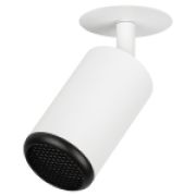 KL106 WH/BK Встраиваемый светильник алюминиевый ЭРА MR16 GU10 белый/черный матовый