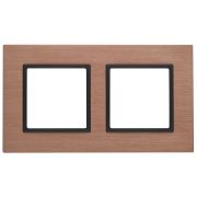 ЭРА 14-5202-14 Elegance Медь/антрацит Металл Рамка 2-ая