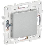 IEK SKANDY Серебряный Заглушка с суппортом SK-C01S.