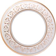 Рамка на 1 пост Antik Runda WERKEL белое золото a037892 не вып.