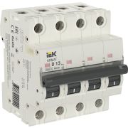 IEK ARMAT Автоматический выключатель M06N 4P D 13А.