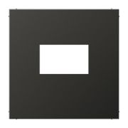 JUNG Крышка без винтов для usb зарядного устройства (антрацит)