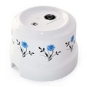 Розетка TV орнамент №2 (васильки) Lindas 32518