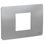 Schneider Electric Unica Modular Алюминий Рамка 2-модульная